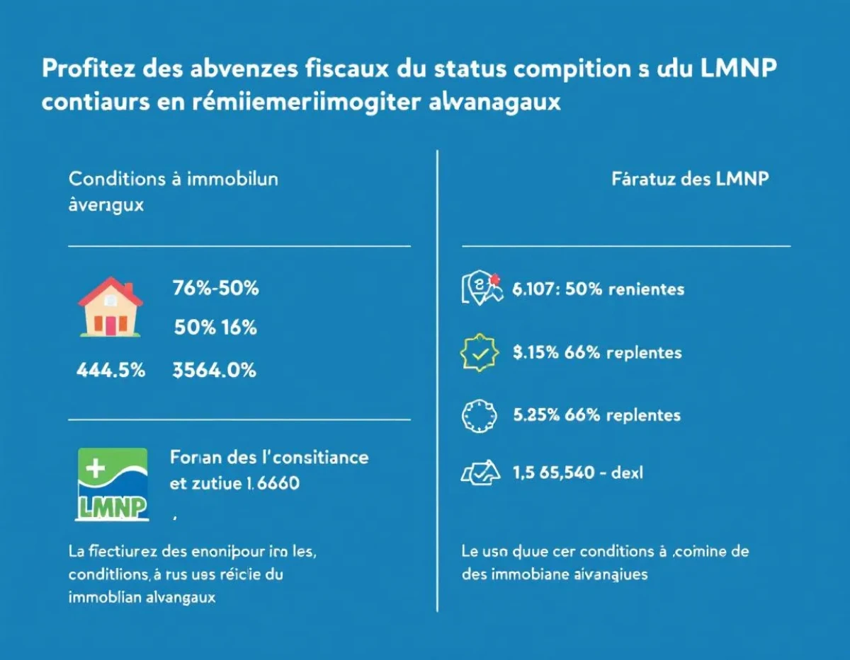Profitez des avantages fiscaux du statut LMNP : les conditions à remplir pour ce régime immobilier avantageux