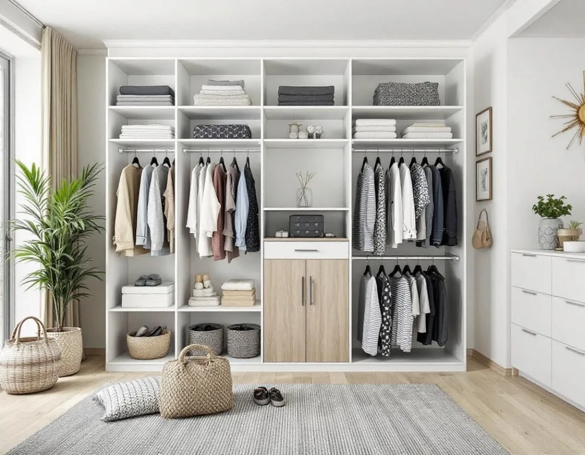 Optimisez l'espace de votre dressing : les dimensions parfaites pour un rangement maximal
