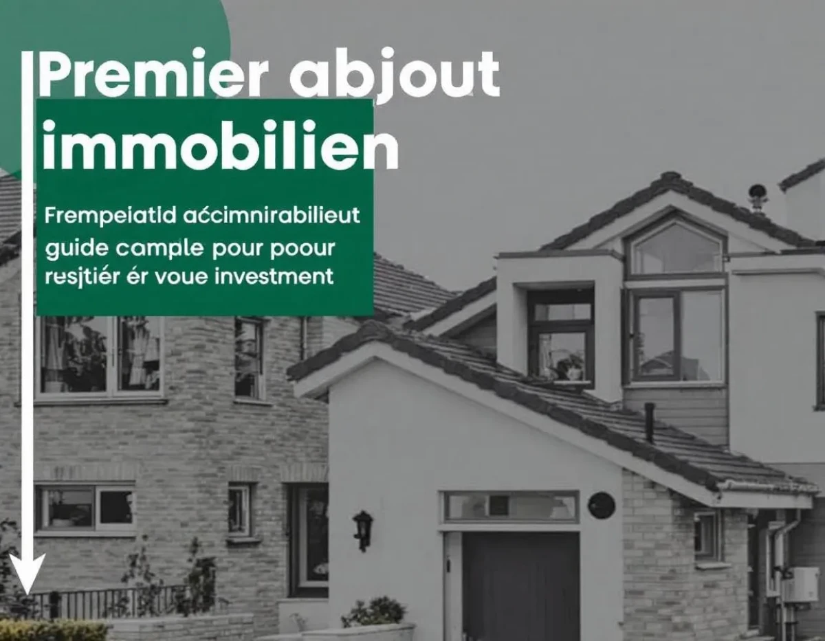 Premier achat immobilier : guide complet pour réussir votre investissement