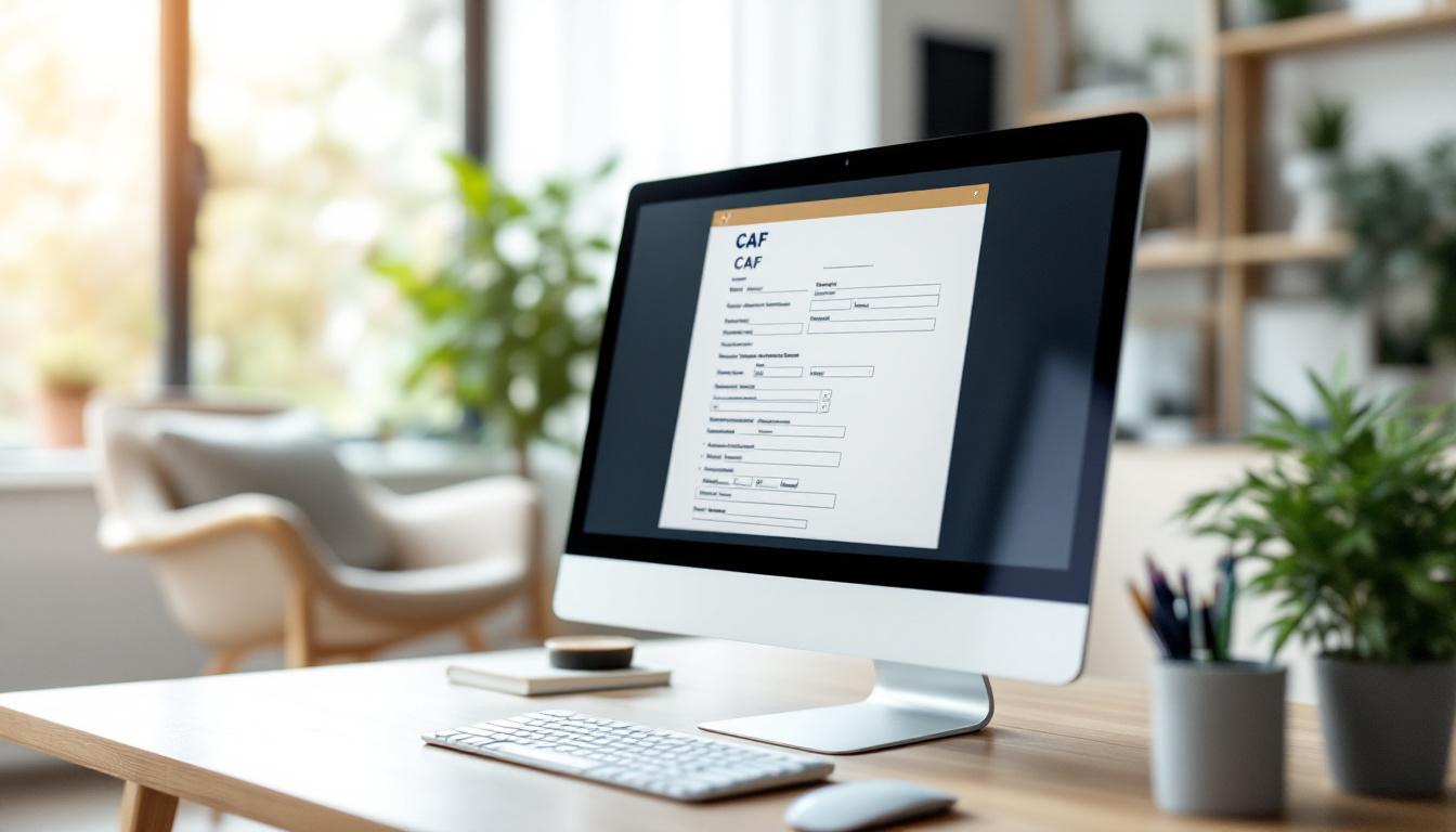 Comment remplir une attestation de loyer CAF en ligne